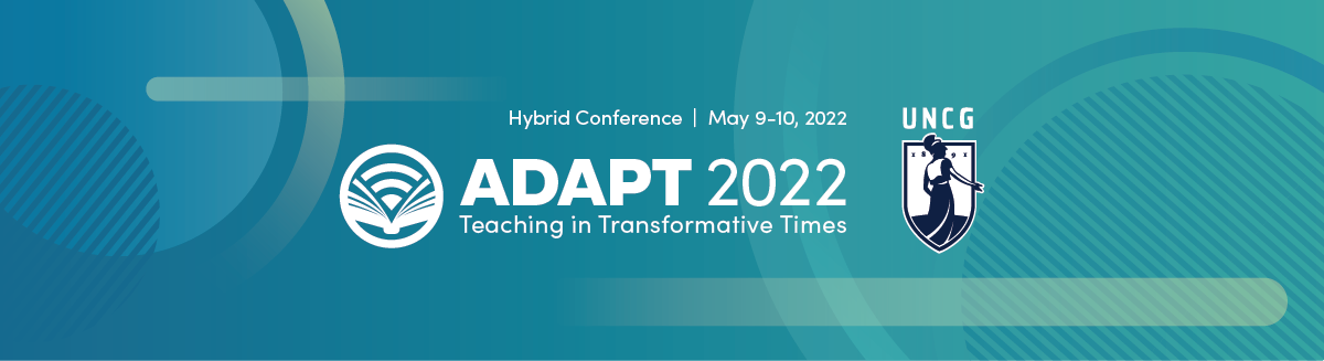 Adapt 2022: Teaching in Transformative Times banner